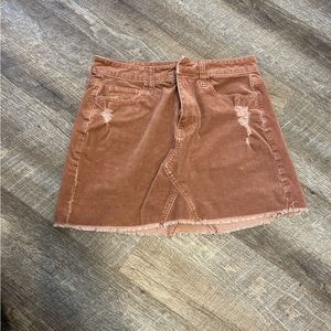 American eagle high waisted corduroy skirt. Size 4.